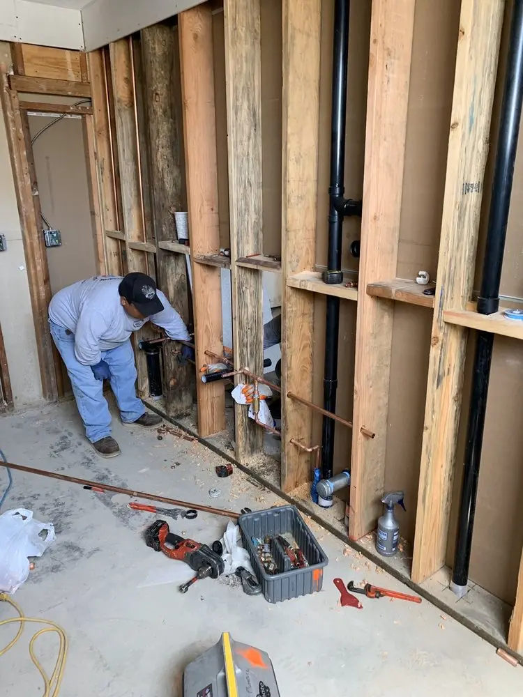 Commercial rough-in plumbing for Gas Line Repair in Dunstable